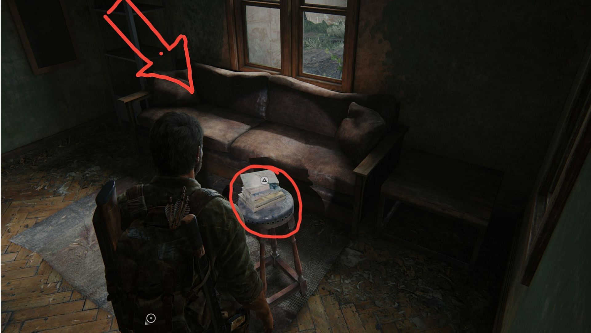 Optional conversation 4 collectible location in The Last of Us Part 1 (Image via PlayStation)