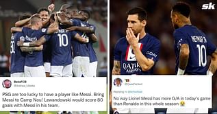 Twitter explodes as Lionel Messi bags two assists in PSG's 3-0 win over Toulouse