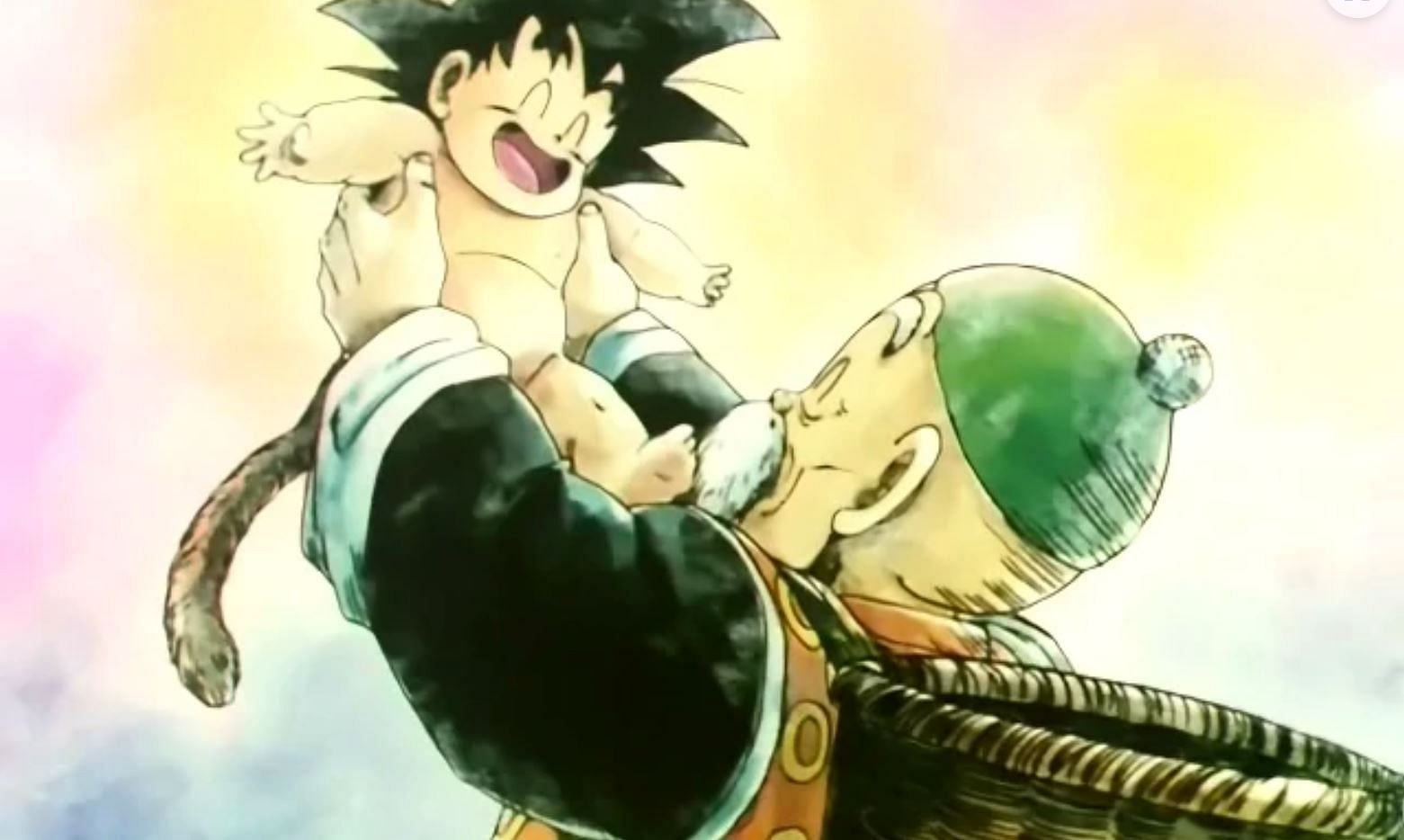 Goku and Grandpa Gohan reunite