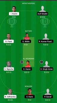 KEN vs NEP Dream11 Prediction Team, Match 2, Head to Head League