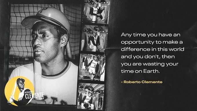 Celebrating Roberto Clemente day : r/baseball