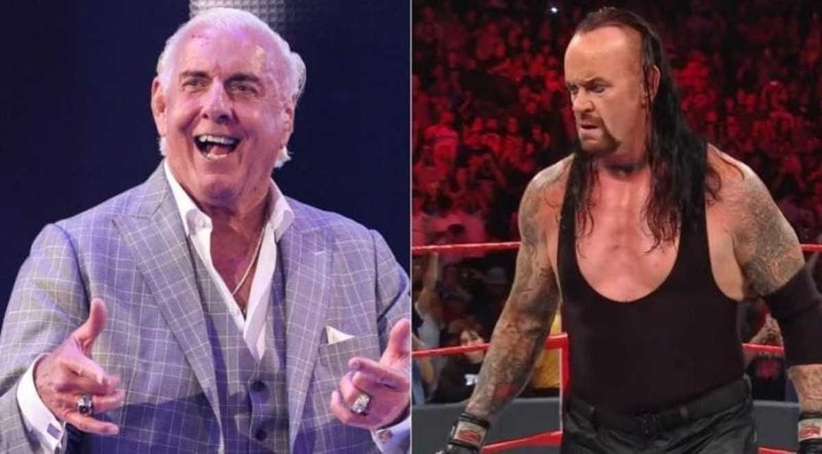 The Undertaker had a couple of drinking stories with The Nature Boy