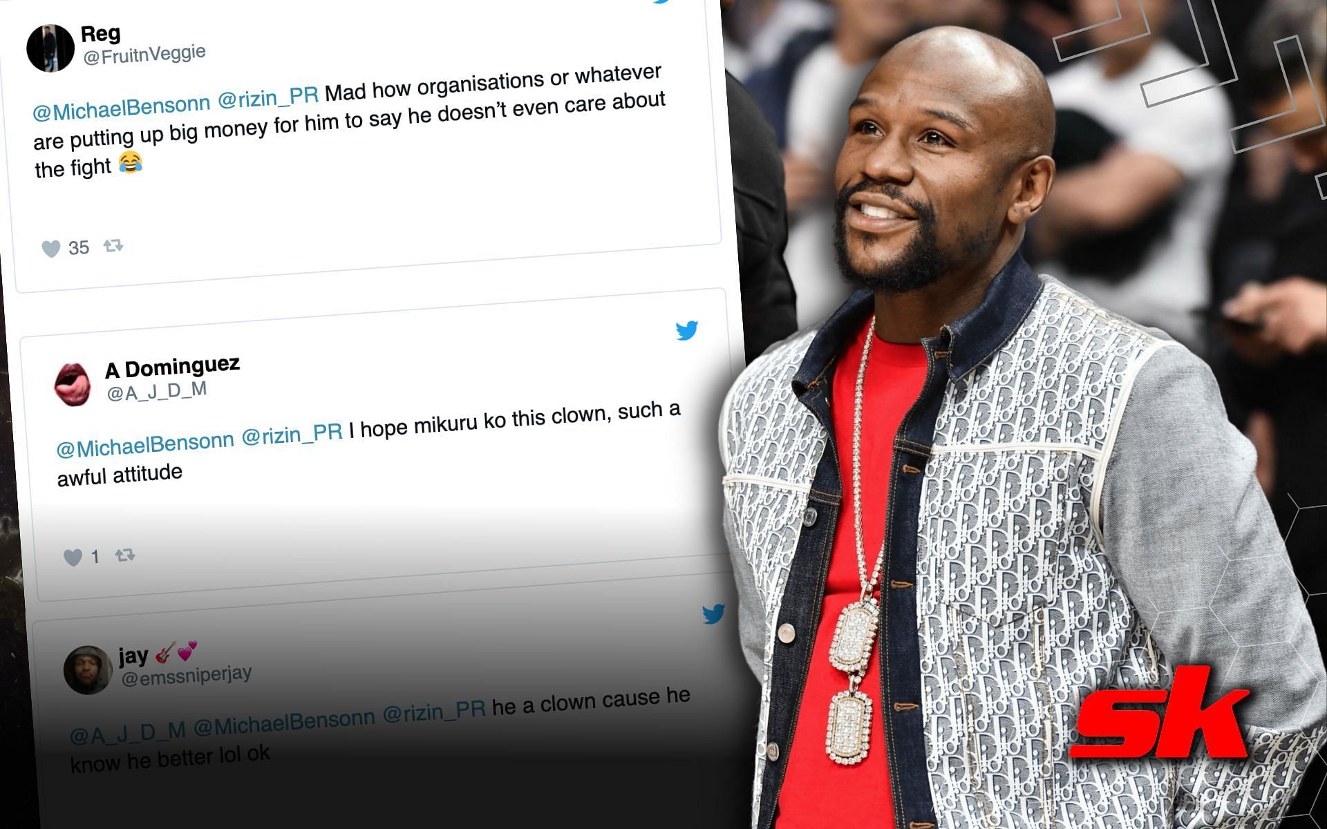 Fans hilariously react to Floyd Mayweather claiming he doesn