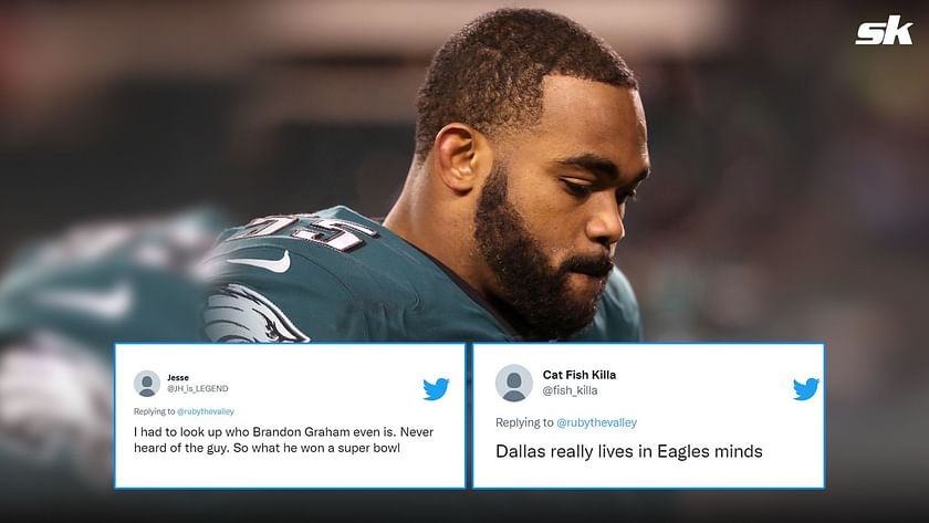 NFL fans call out Eagles star for referring to Tom Brady as his
