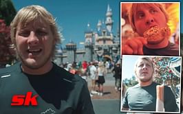 "Too much cinnamon, not enough melted chocolate" - Paddy Pimblett goes on a sweet-tooth spree while visiting Disneyland with his fiancée