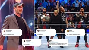 "Why have him win it in the first place?" - Fans baffled as Shawn Michaels strips Bloodline member of championship to kick off WWE show