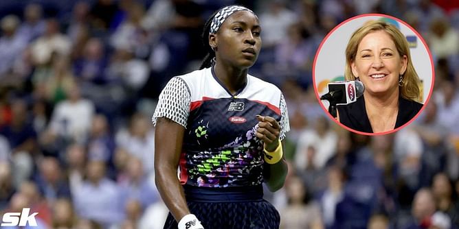 "Coco Gauff is continuing to improve and impress, and is getting closer to winning her first Major" - Chris Evert