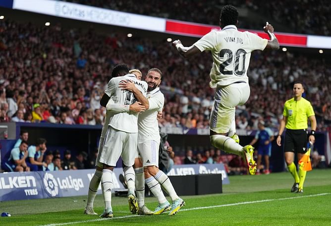 Atletico Madrid 1-2 Real Madrid: Los Blancos Player Ratings as Rodrygo, Valverde strikes clinch tense derby win | La Liga 2022-23
