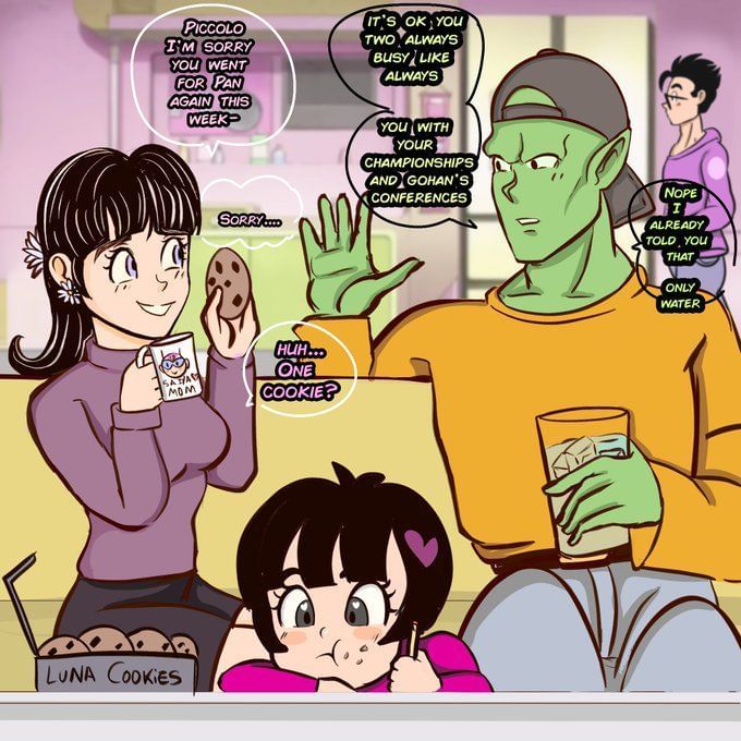 Dragon Ball Piccolo and Pan’s teacher is now the oddest fanship to exist