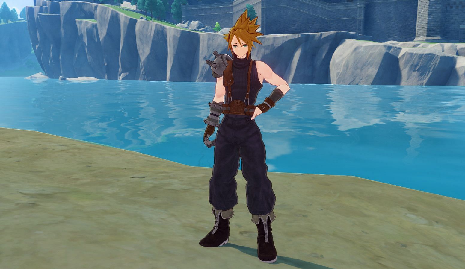 A modified version of Cloud Strife from Final Fantasy 7 (Image via cybertron231)