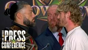 WWE Crown Jewel के लिए हुई प्रेस कॉन्फ्रेंस में Roman Reigns के अगले प्रतिद्वंदी ने खुद को किया ट्रोल, फोटो देखकर आपको भी आएगा मजा