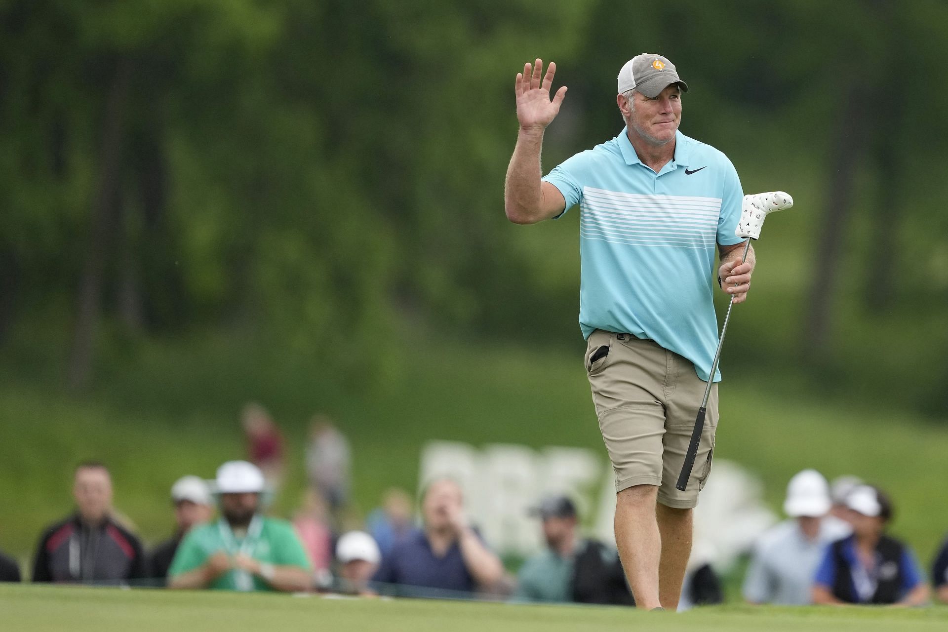 Brett Favre - American Family Insurance Championship - Round Two