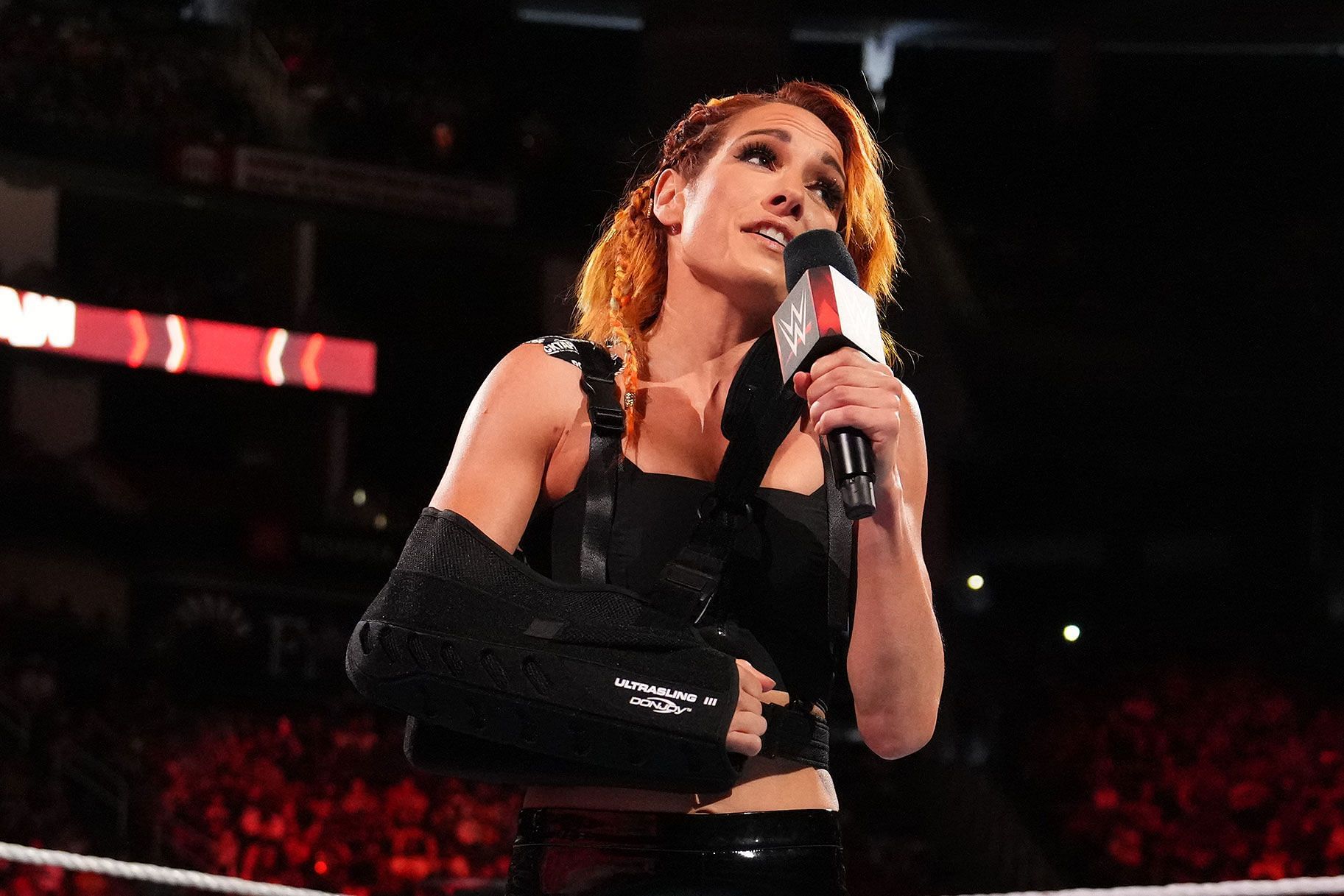 Becky delivered an awesome promo on RAW