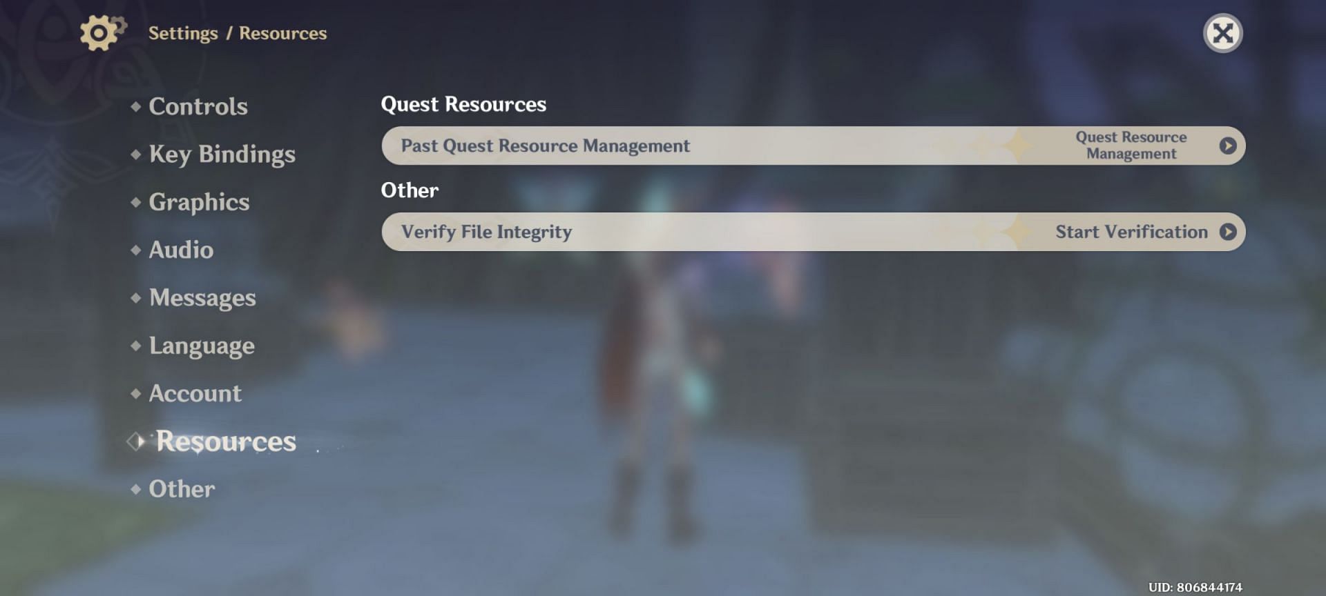 How to reduce Genshin Impact file size by deleting past quest files