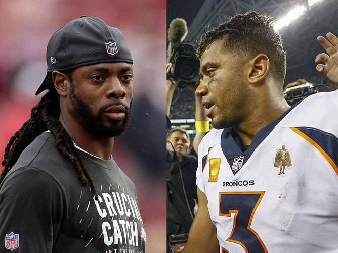 "I thought he would get the ovation" - Richard Sherman claims he was shocked at Seahawks fans for booing Russell Wilson during Broncos debut