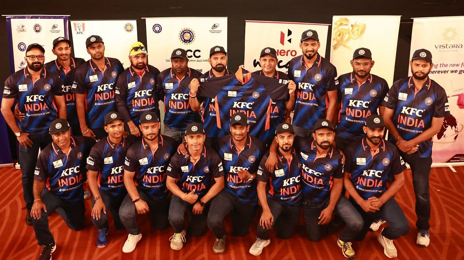 इंडियन डेफ क्रिकेट टीम को युवराज सिंह और शिखर धवन ने दी शुभकामनाएं