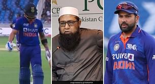 Asia Cup 2022: “It sends a message”- Inzamam-ul-Haq questions Rohit Sharma and Virat Kohli's body language