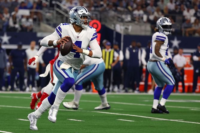 "He played like a seventh-round draft pick" - Skip Bayless slams Dak Prescott's performance in the loss vs. Tom Brady and Buccaneers