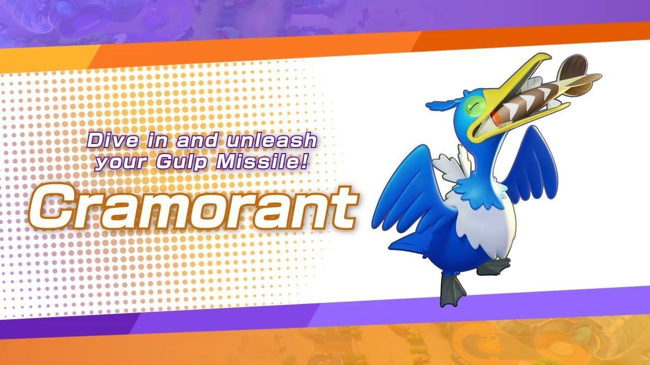 Official imagery for Cramorant for Pokemon Unite (Image via The Pokemon Company)