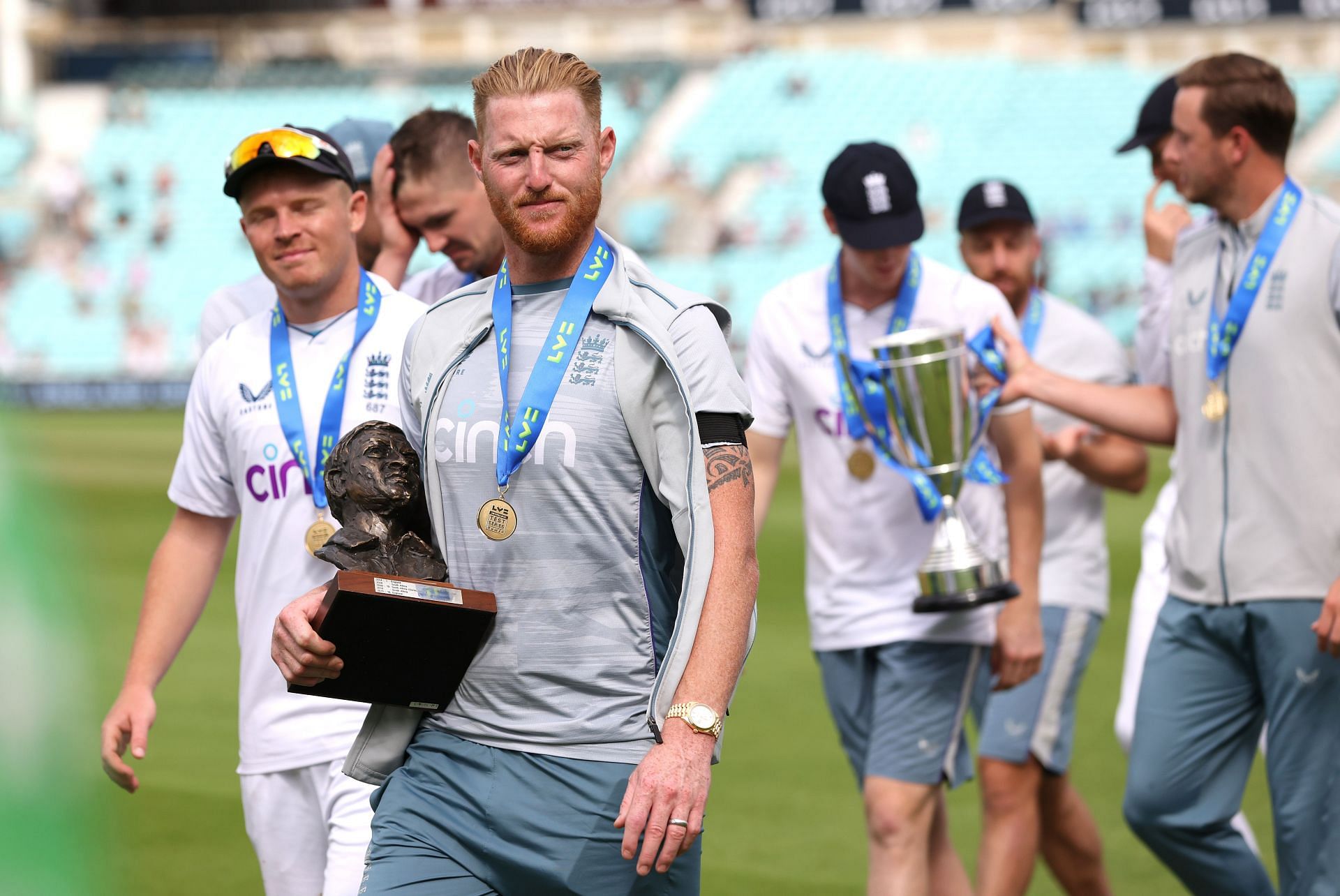 Ben Stokes has proved himself an able Test captain. (Credits: Getty)