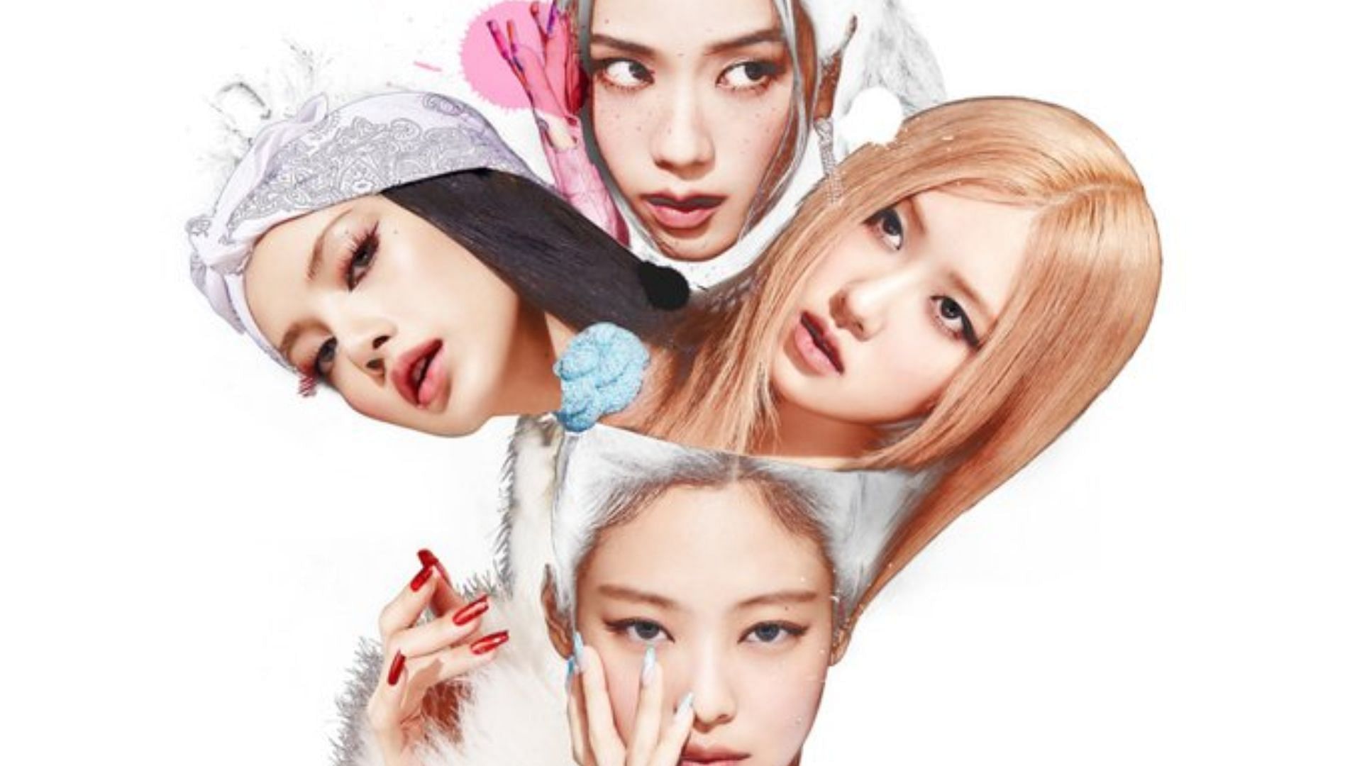 BLACKPINK members pose for the concept photo of BORN PINK (Image via YG Entertainment)