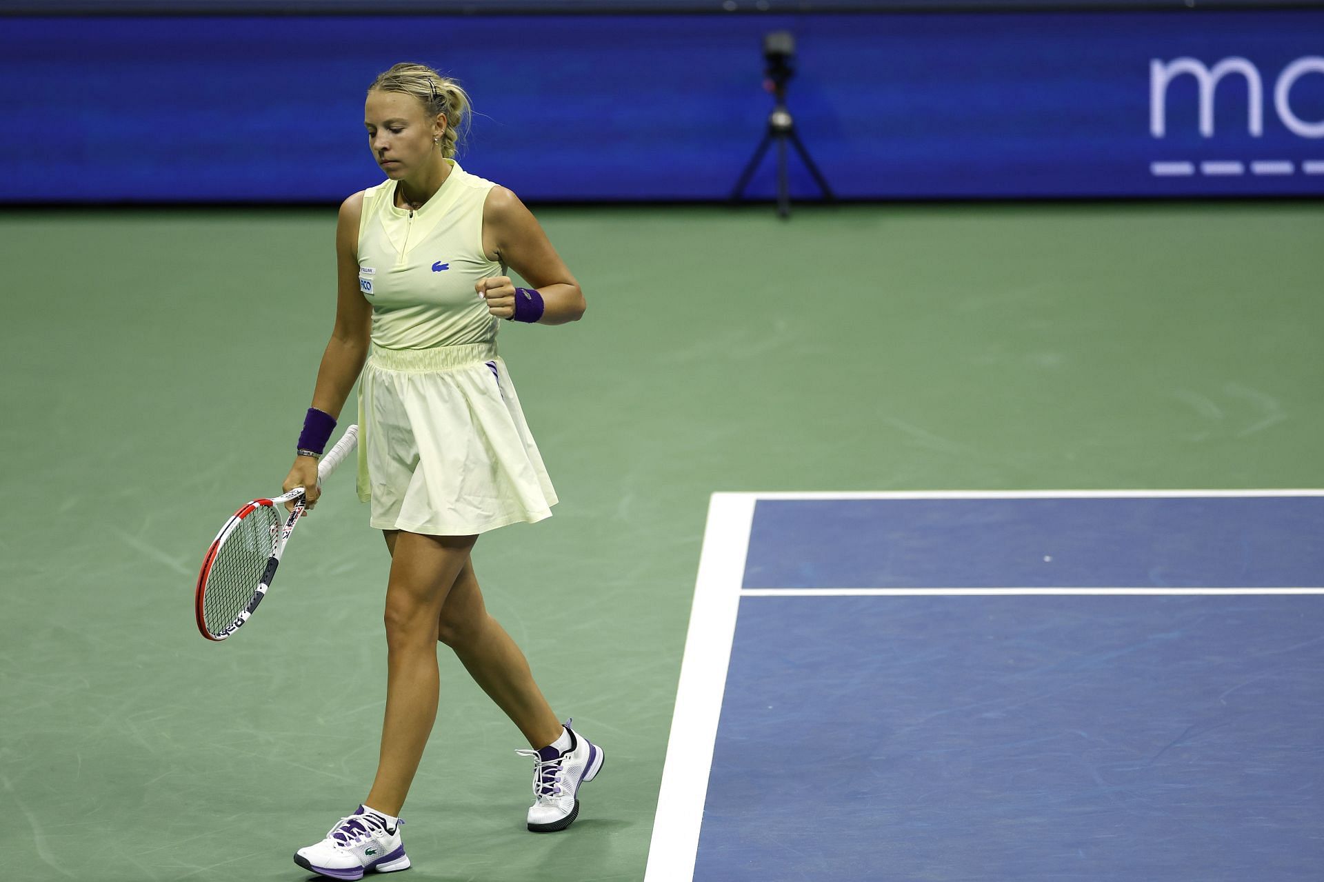 Anett Kontaveit at the 2022 US Open.