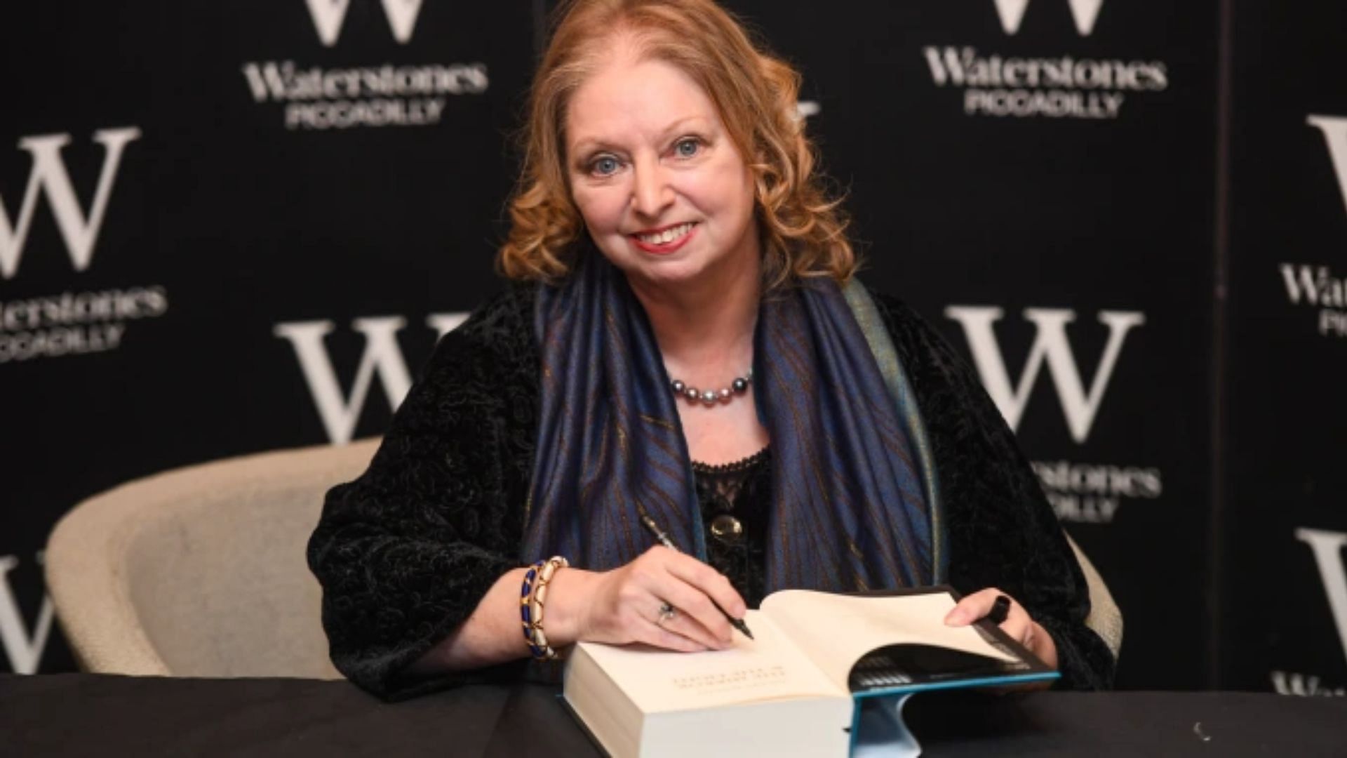 Hilary Mantel has passed away. (Image via Getty Images/Peter Summers)