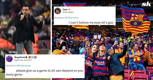 “I can’t believe my eyes”, “That’s why we winning” – Barcelona fans thrilled as Xavi names 25-year-old in starting line-up against Elche
