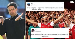 “What can’t this guy do”, “One of the most intelligent and selfless footballers” – Arsenal fans delighted with ‘sensational’ performance from 29-year-old in 2-1 win over Aston Villa