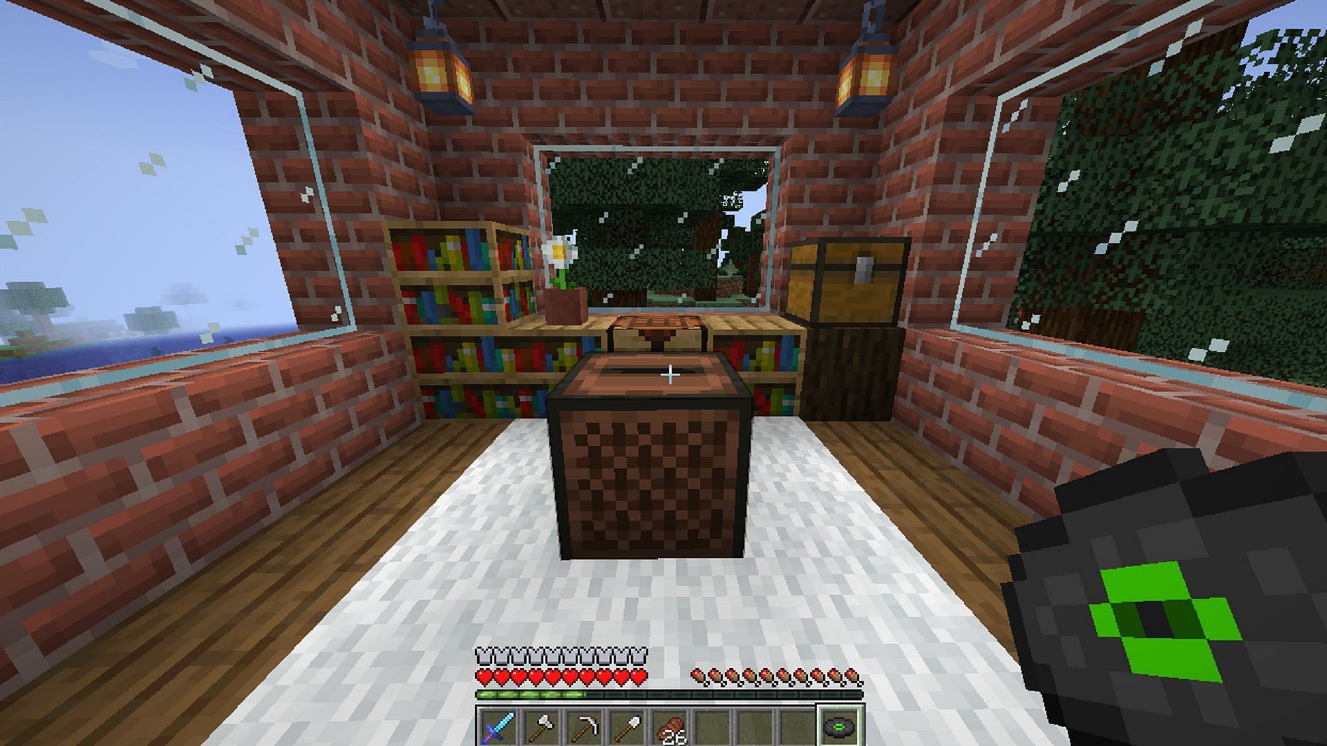 A jukebox and music disc will be needed to start a parrot&#039;s dancing (Image via Mojang)