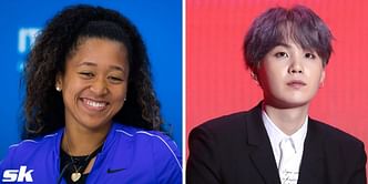 "Autumn leaves is a great song"- Naomi Osaka on meeting BTS singer Suga a.k.a Min Yoon-gi