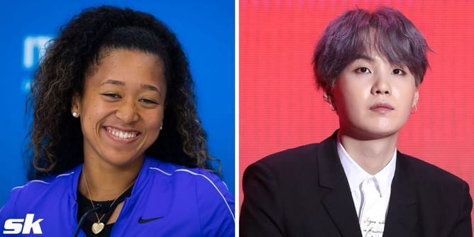 "Autumn leaves is a great song"- Naomi Osaka on meeting BTS singer Suga a.k.a Min Yoon-gi