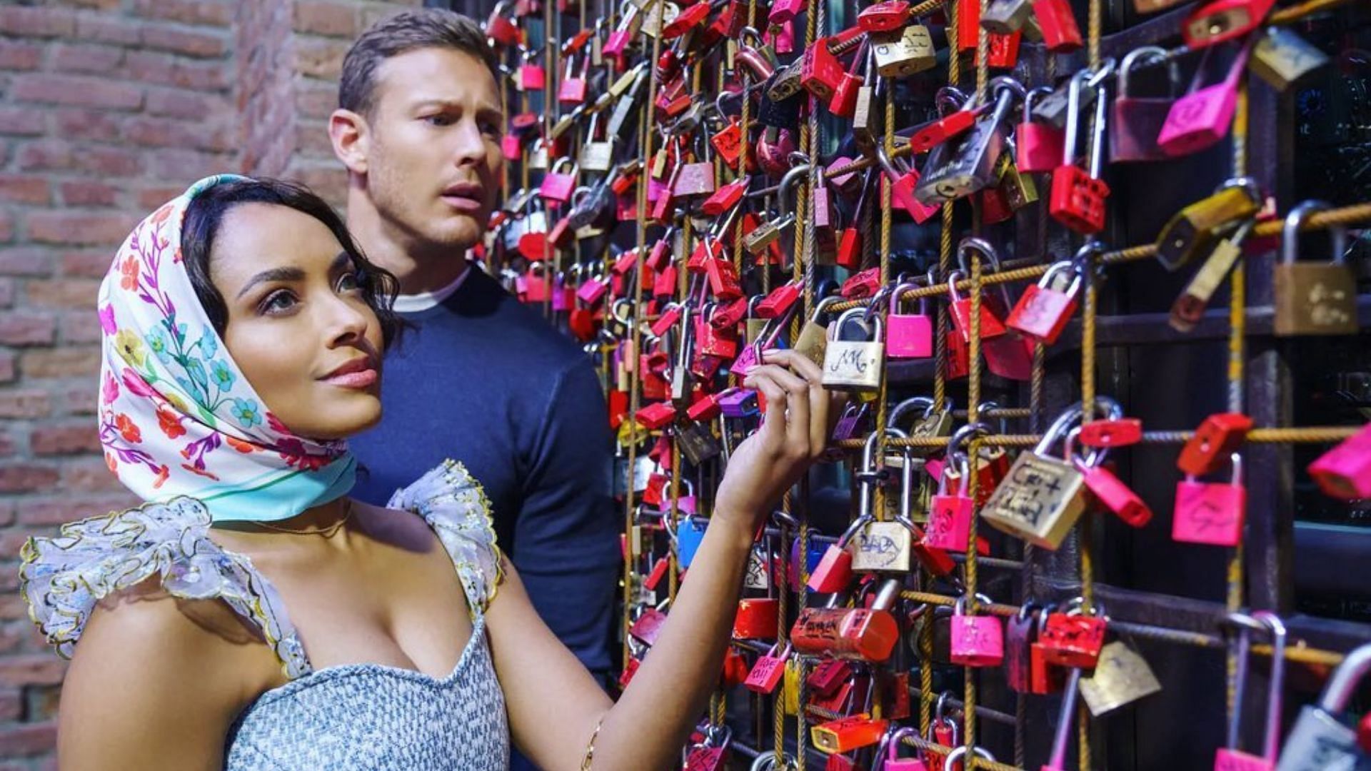 A still from Love in the Villa (Image Via katgraham/Instagram)