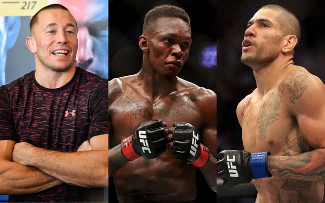 "Maybe one of them will have the audacity" - Georges St-Pierre predicts how Israel Adesanya vs. Alex Periera could force both fighters out of their comfort zones