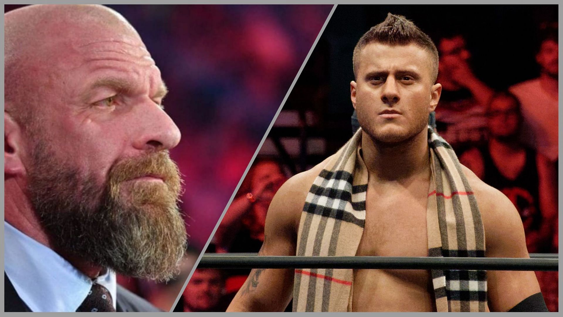 Triple H(left) and MJF(right)