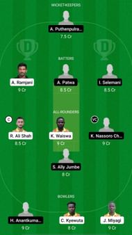 UGA vs TAN Dream11 Prediction Team, Match 26, Head to Head League