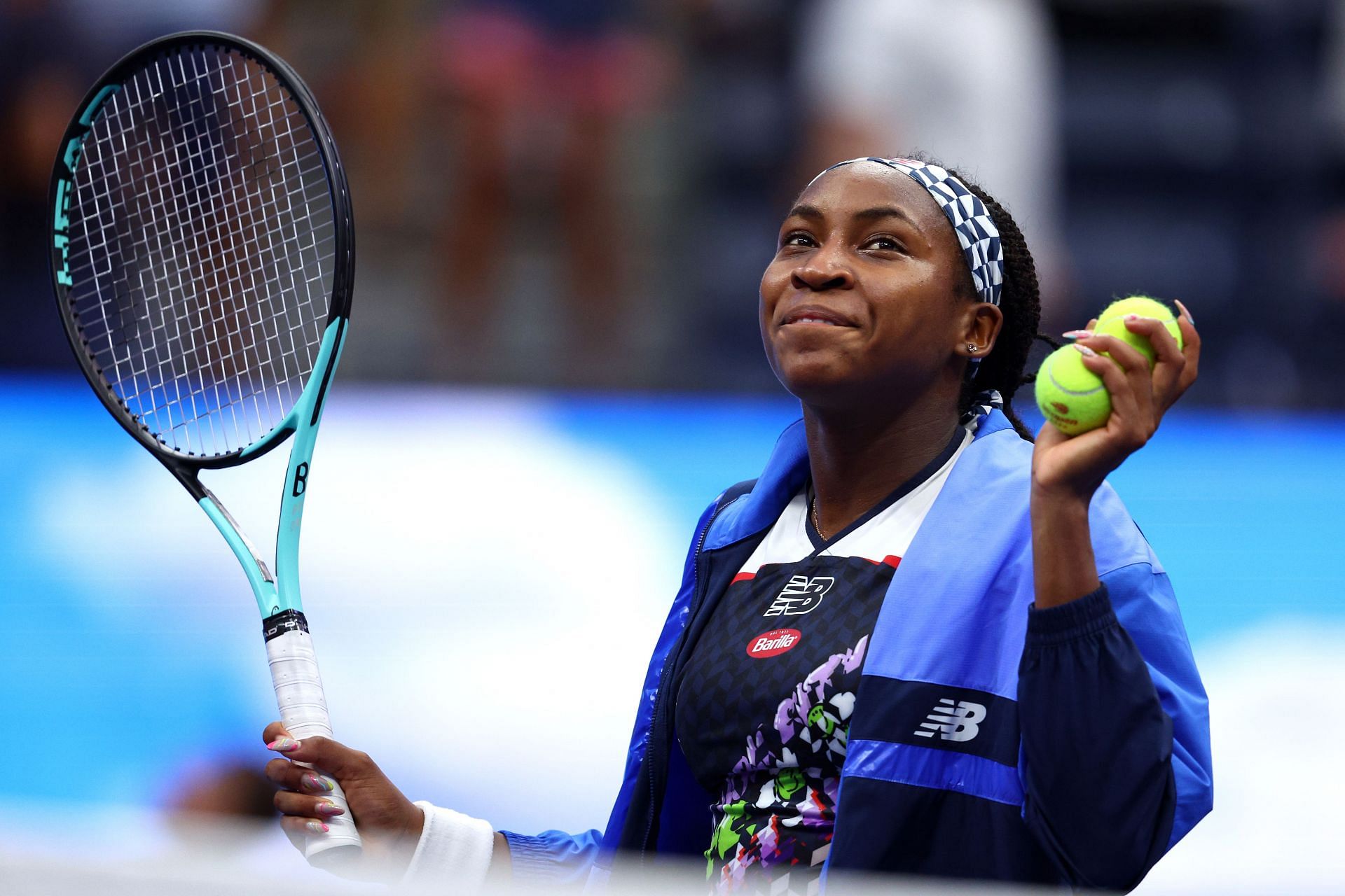 Gauff at the 2022 US Open - Day 7