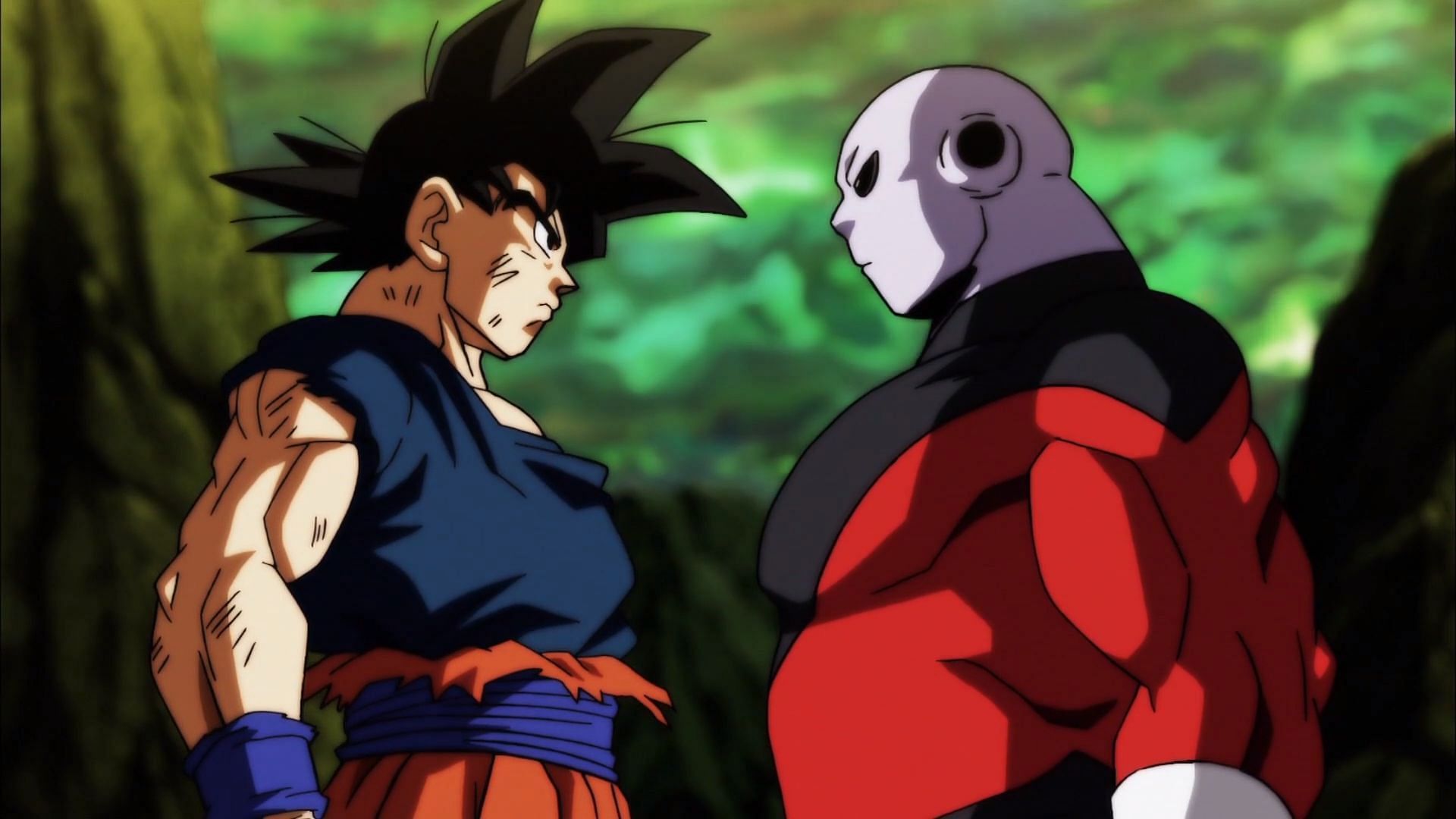 Goku and Jiren (Image via Toei Animation)