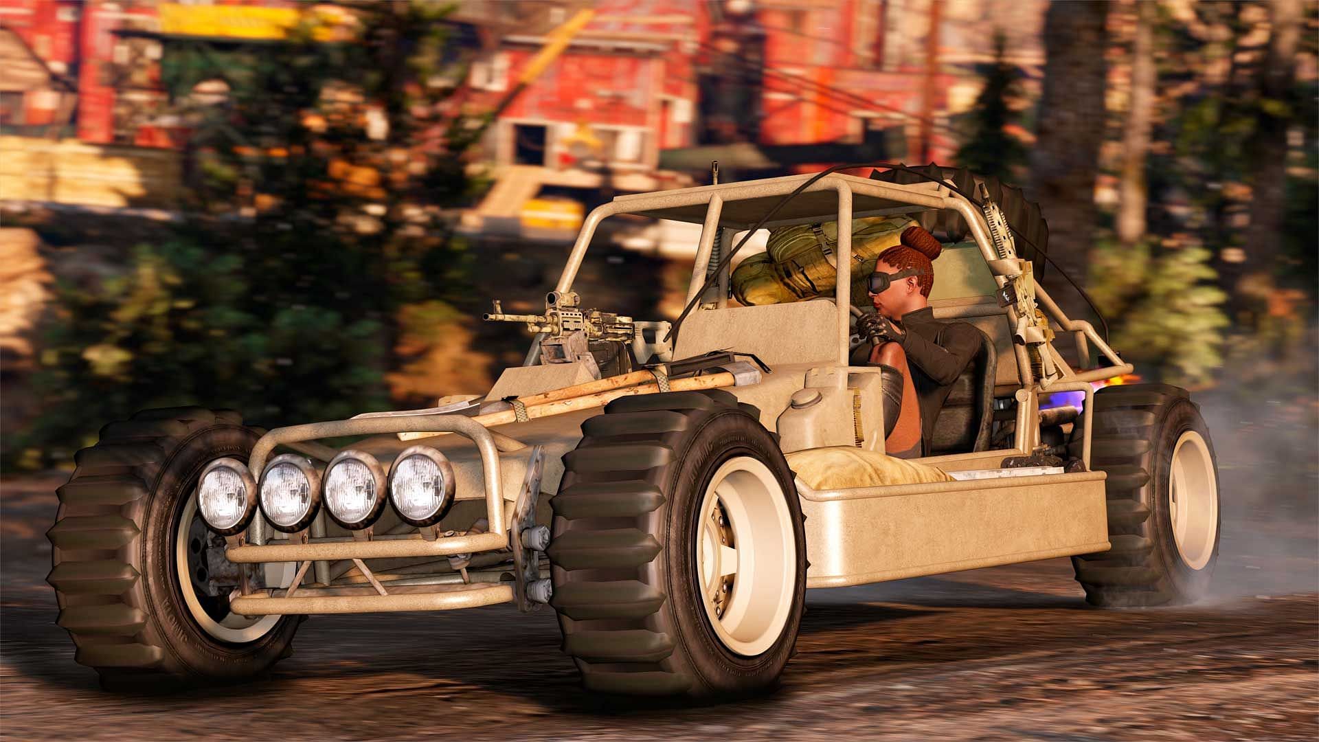 A list of five 5 discounted GTA Online cars this week (Image via Rockstar Games)