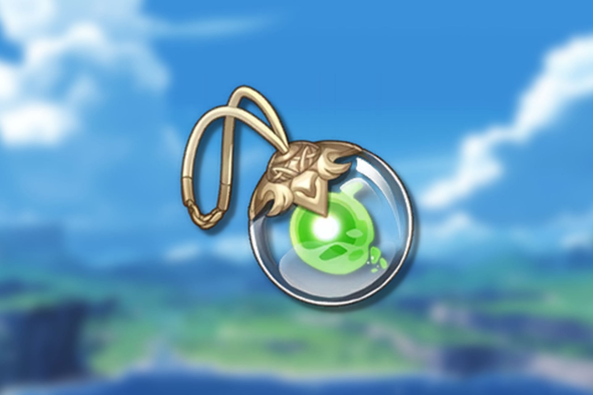 Green Seelie, a new addition in the Lost Riches event shop (Image via HoYoverse)