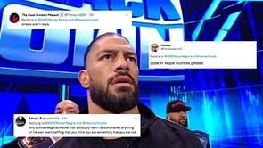 "Crown Jewel?" - Fans react to top WWE Superstar's shocking challenge to Roman Reigns
