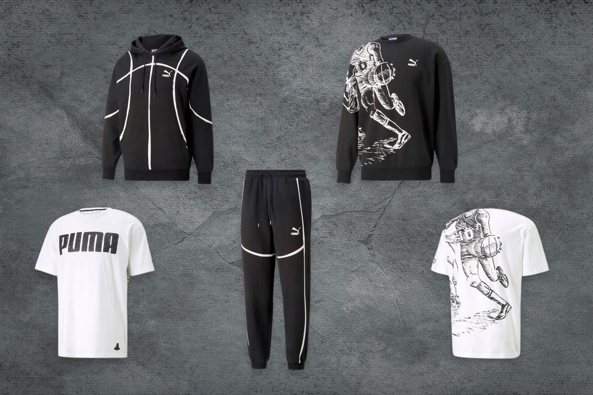 Take a look at the items designed under the new Hoops collection (Image via Sportskeeda)