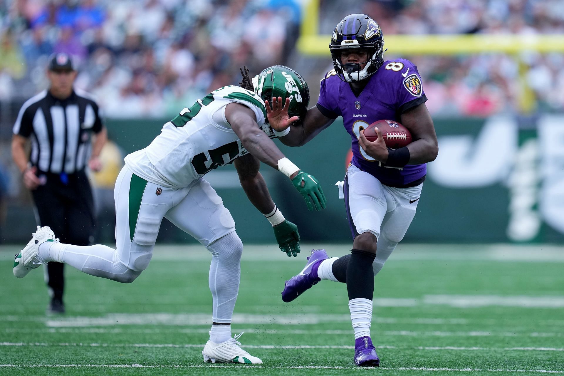 Lamar Jackson - Baltimore Ravens v New York Jets