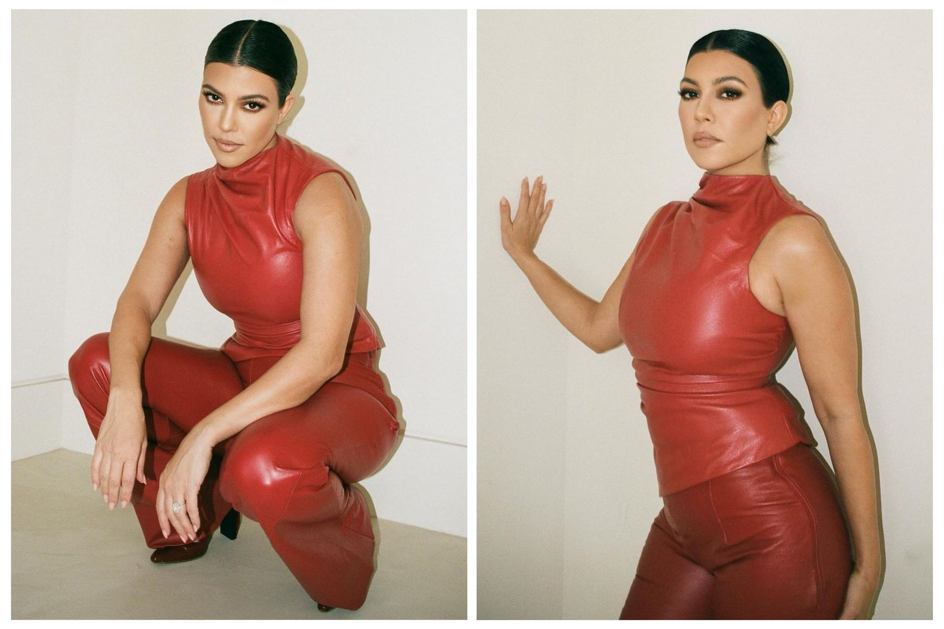 Kourtney Kardashian Barker x Boohoo collection (Image via @kourtneykardash / Instagram)