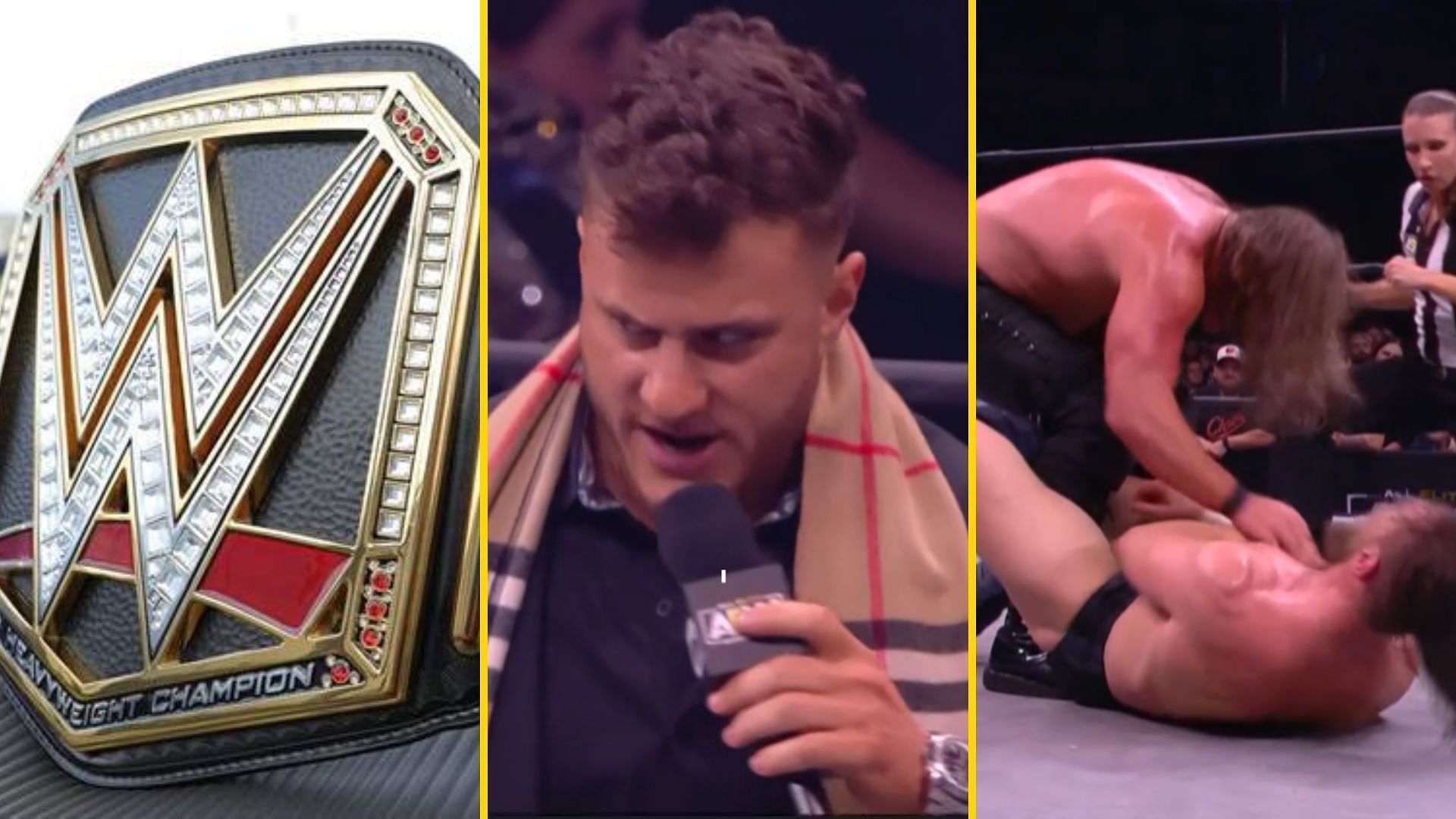 MJF called out a former world champion before revealing the name of Stokely Hathaway