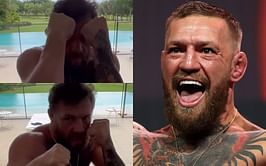 "Conor is the type of guy to plan his own surprise party" - Fans hilariously react to Conor McGregor asking for a post-workout after shadowboxing