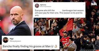 “This season is his and his only”, “finally finding his groove” – Manchester United fans ecstatic as 22-year-old star produces ‘lethal’ display in 2-0 win against Sheriff