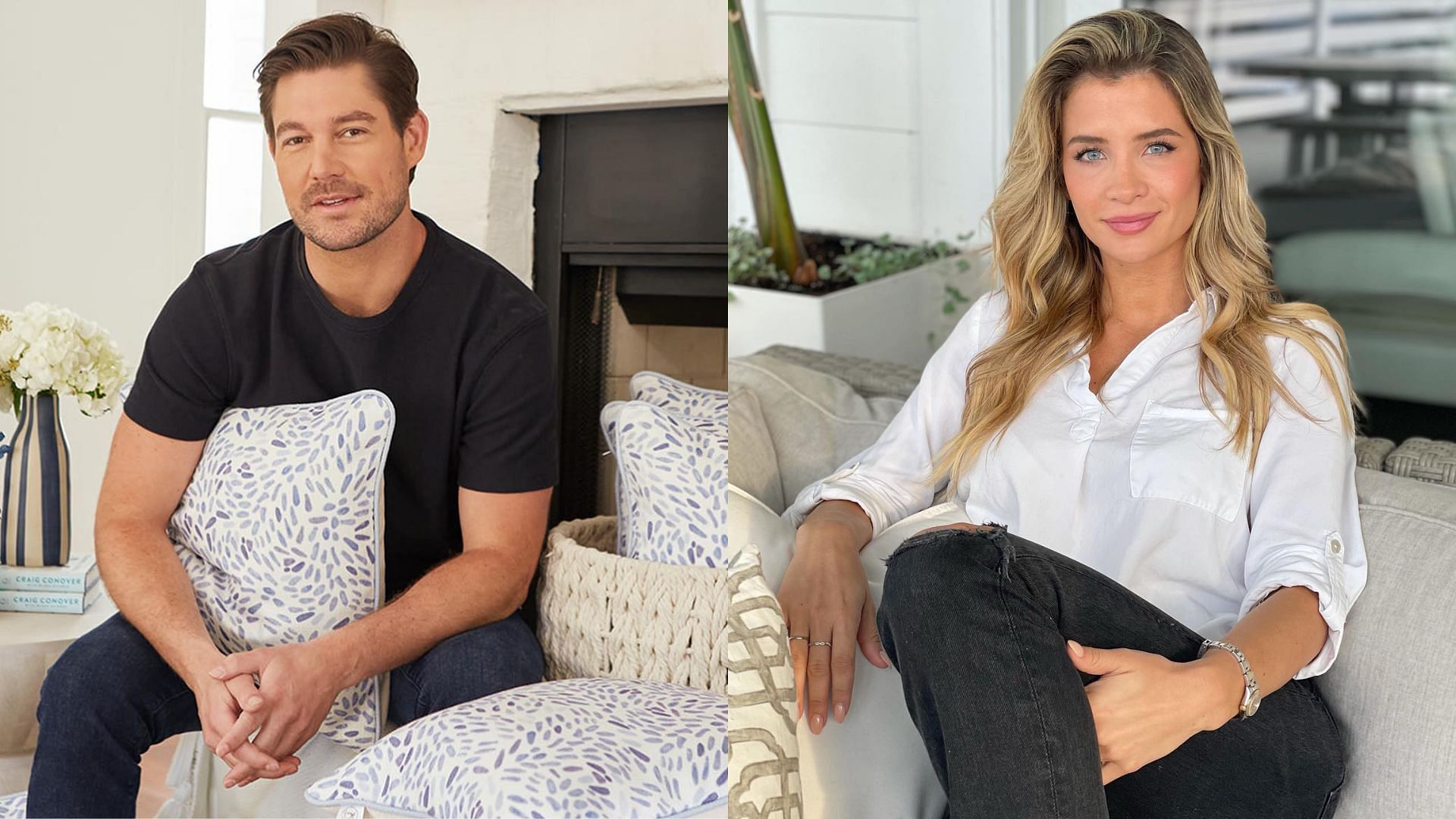 Craig Conover and Naomi Olindo from Southern Charm