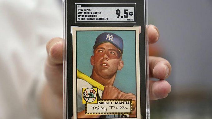 Owner: $12K Mickey Mantle baseball card stolen from Delaware shop