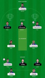SL-L vs NZ-L Dream11 Fantasy Tip - Grand League